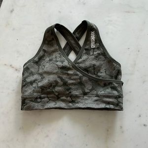 Gymshark Camo Sports Bra